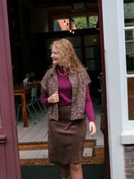 C&S The Label Violette Skirt Mocha Brown