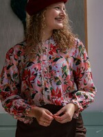 Blouse Floral Rouge