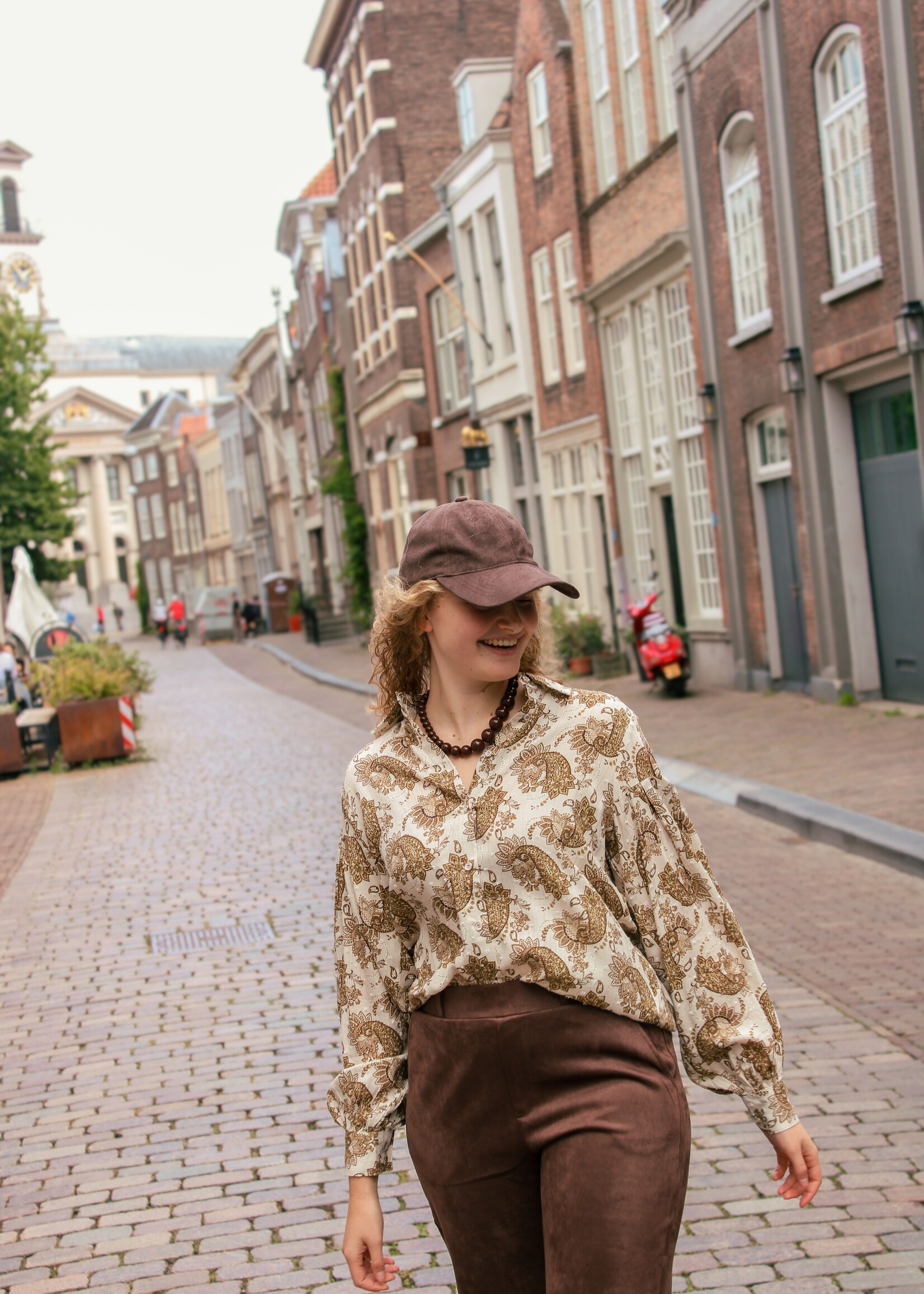 C&S The Label Pila Pants Mocha Brown