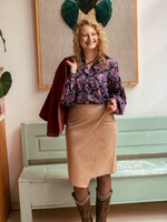 C&S The Label Violette Skirt Light Camel