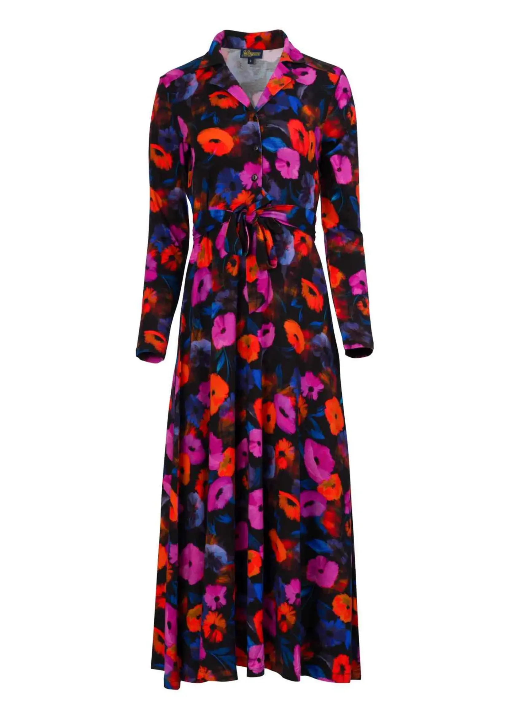 LaLamour Helena Dress Oopsie Daisy Moonless Night