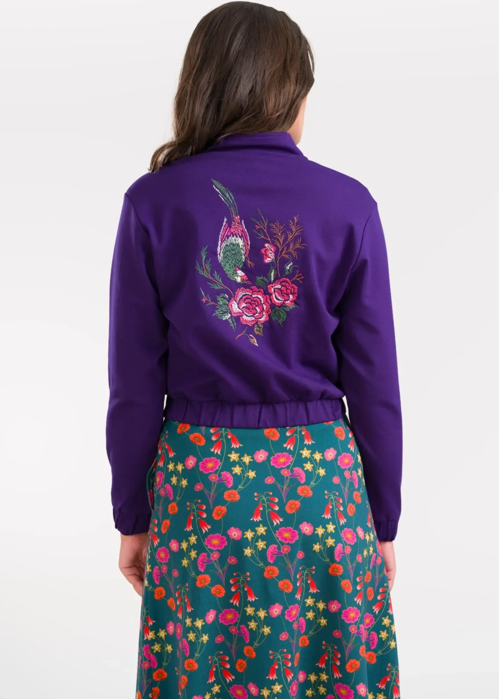 LaLamour Billie Jacket Punta Di Roma Parachute Purple