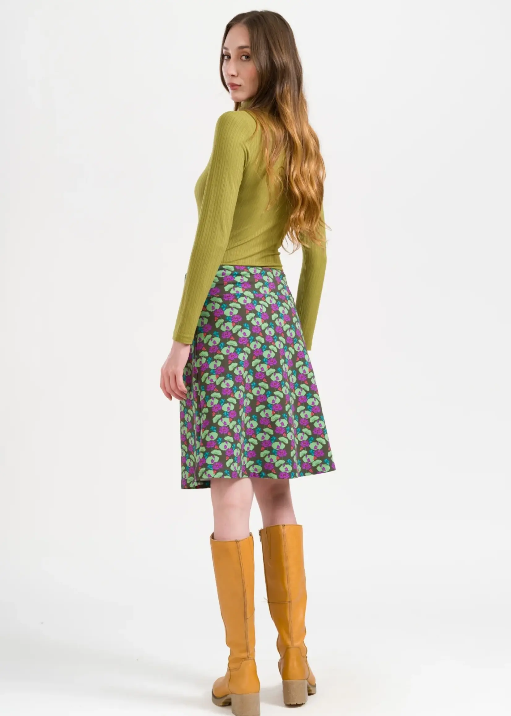 LaLamour Esmee Skirt Navigate Sphagnum