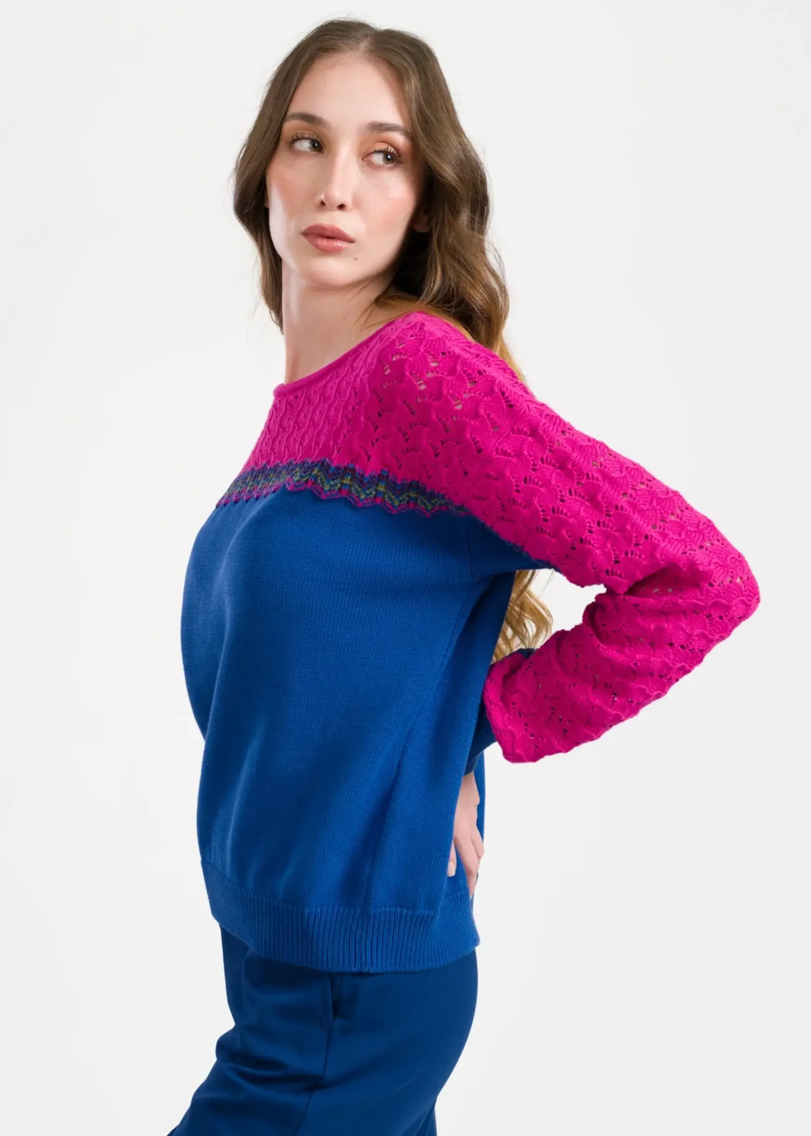 LaLamour Sweater Charlotte Knitwear ColorBlock