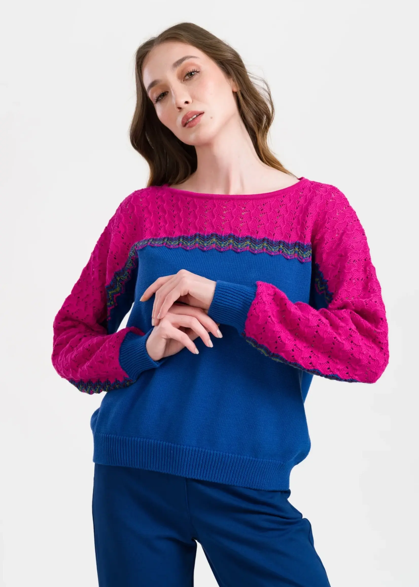 LaLamour Sweater Charlotte Knitwear ColorBlock
