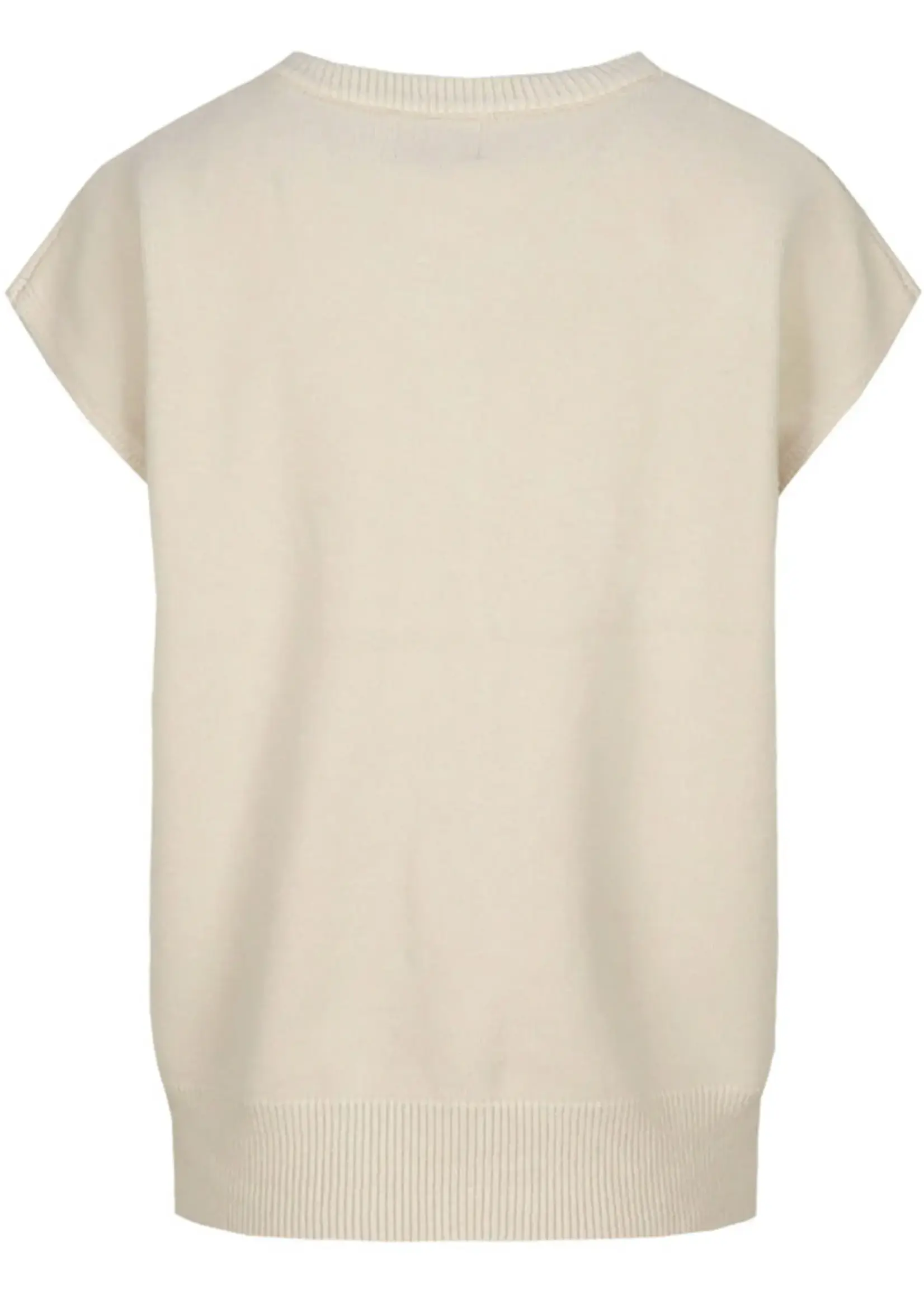 C&S The Label Vaski Knit Gilet Sand