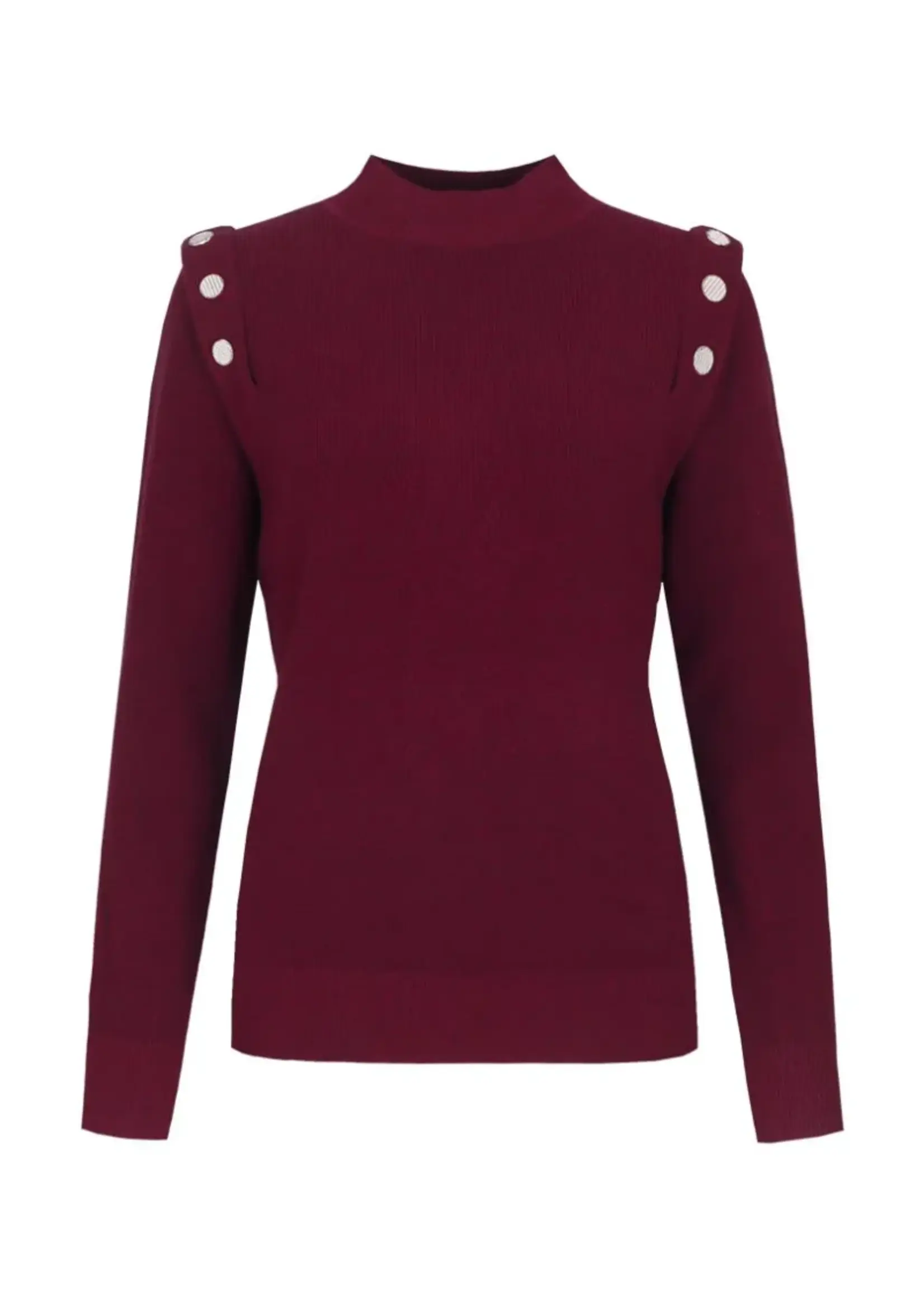C&S The Label Kalina Knit Pullover Mulberry