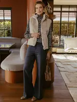 C&S The Label Geraldine Gilet Sand