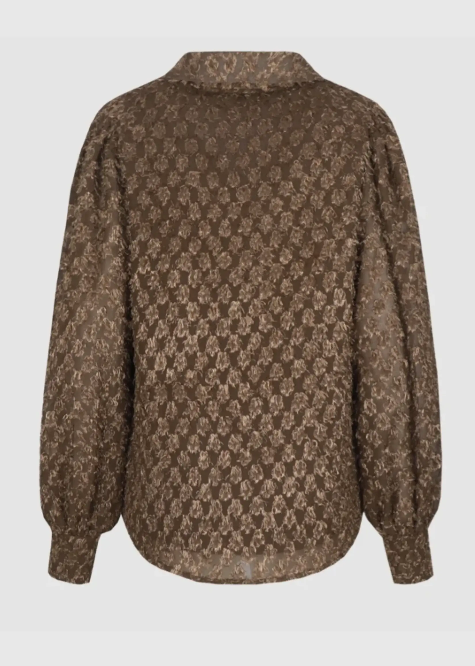 C&S The Label Lucy top Dark Walnut