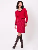 LA FIANCEE Oli Skirt Lucky Red