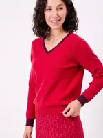 LA FIANCEE Eli Pullover Red