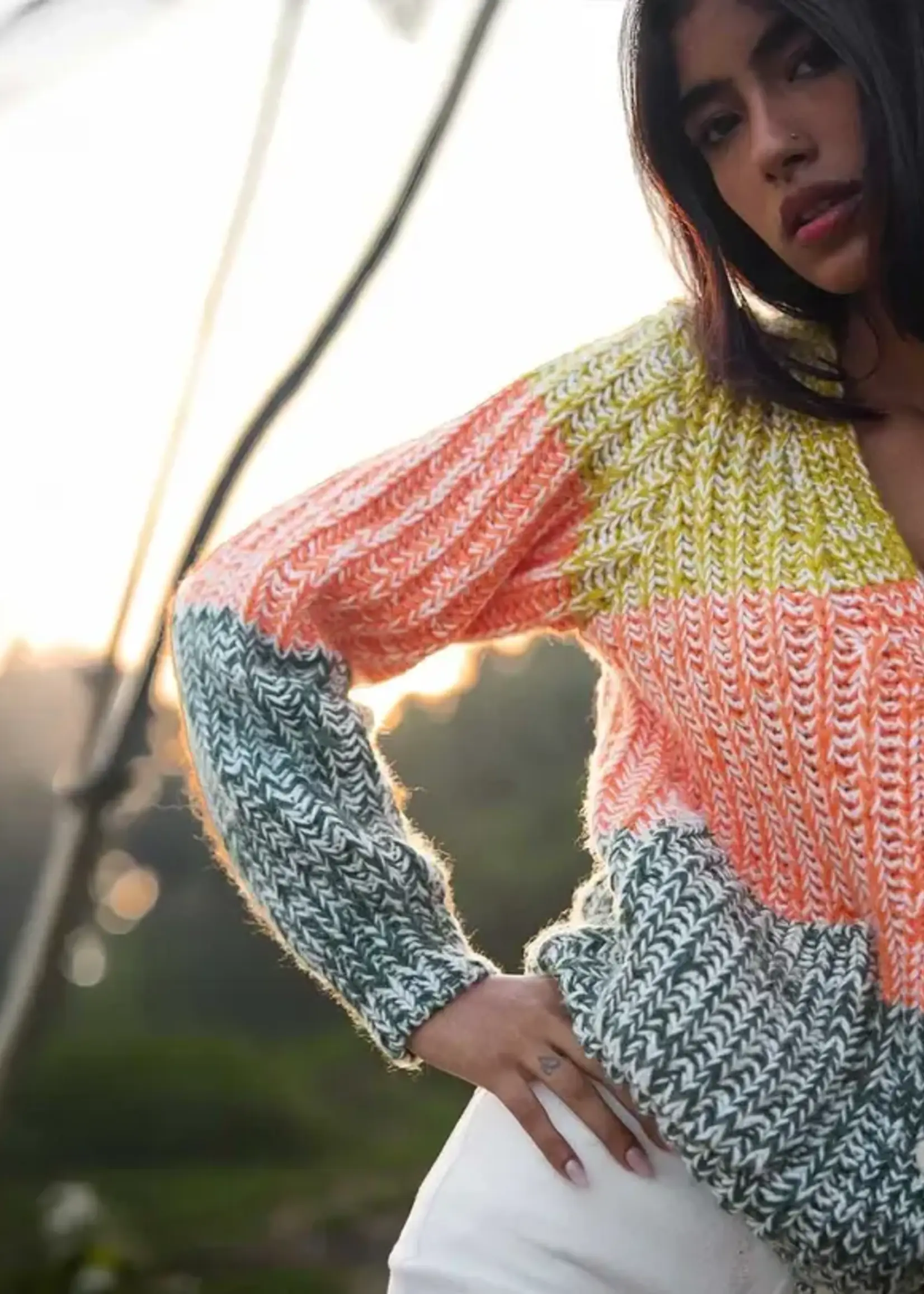 LA FIANCEE Patori Cardigan Avocat