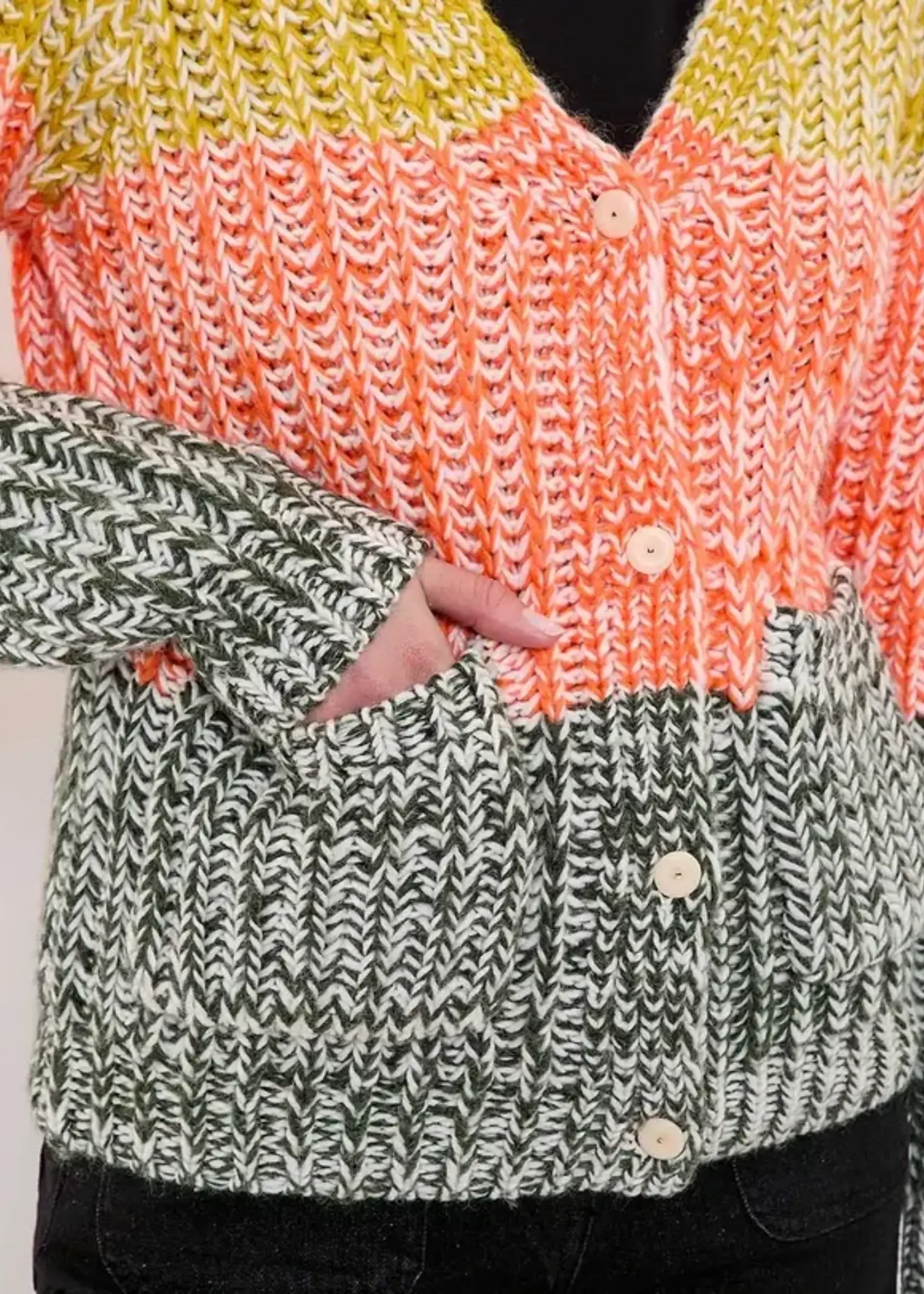 LA FIANCEE Patori Cardigan Avocat