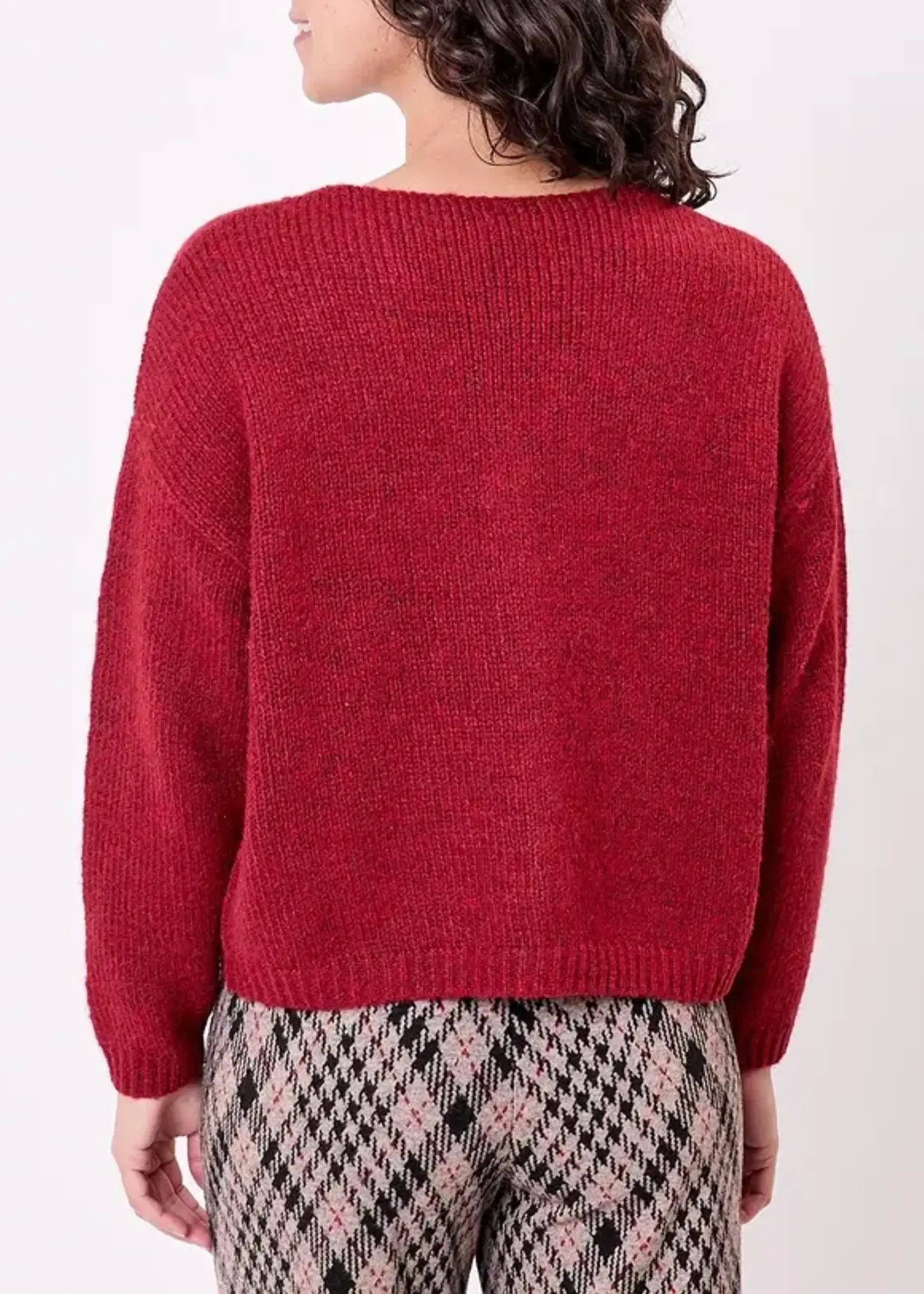 LA FIANCEE Appache Cardigan Rubis
