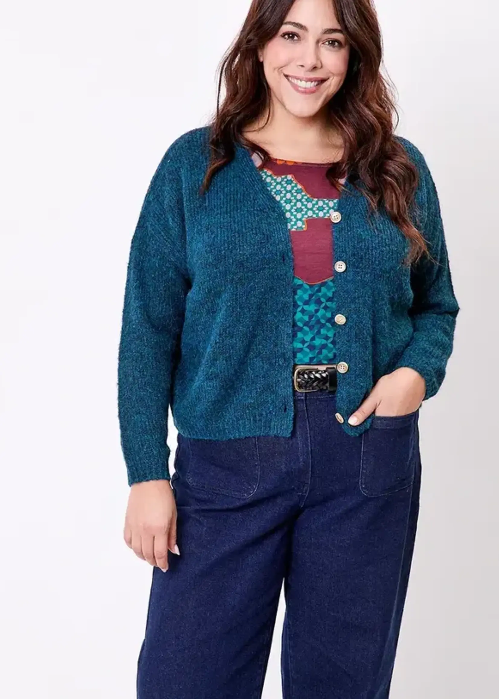 LA FIANCEE Appache Cardigan Horizon