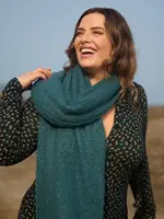 LA FIANCEE Zafire Scarf Atlantic