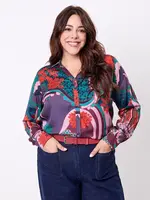 LA FIANCEE Rey Shirt Preeti Brique