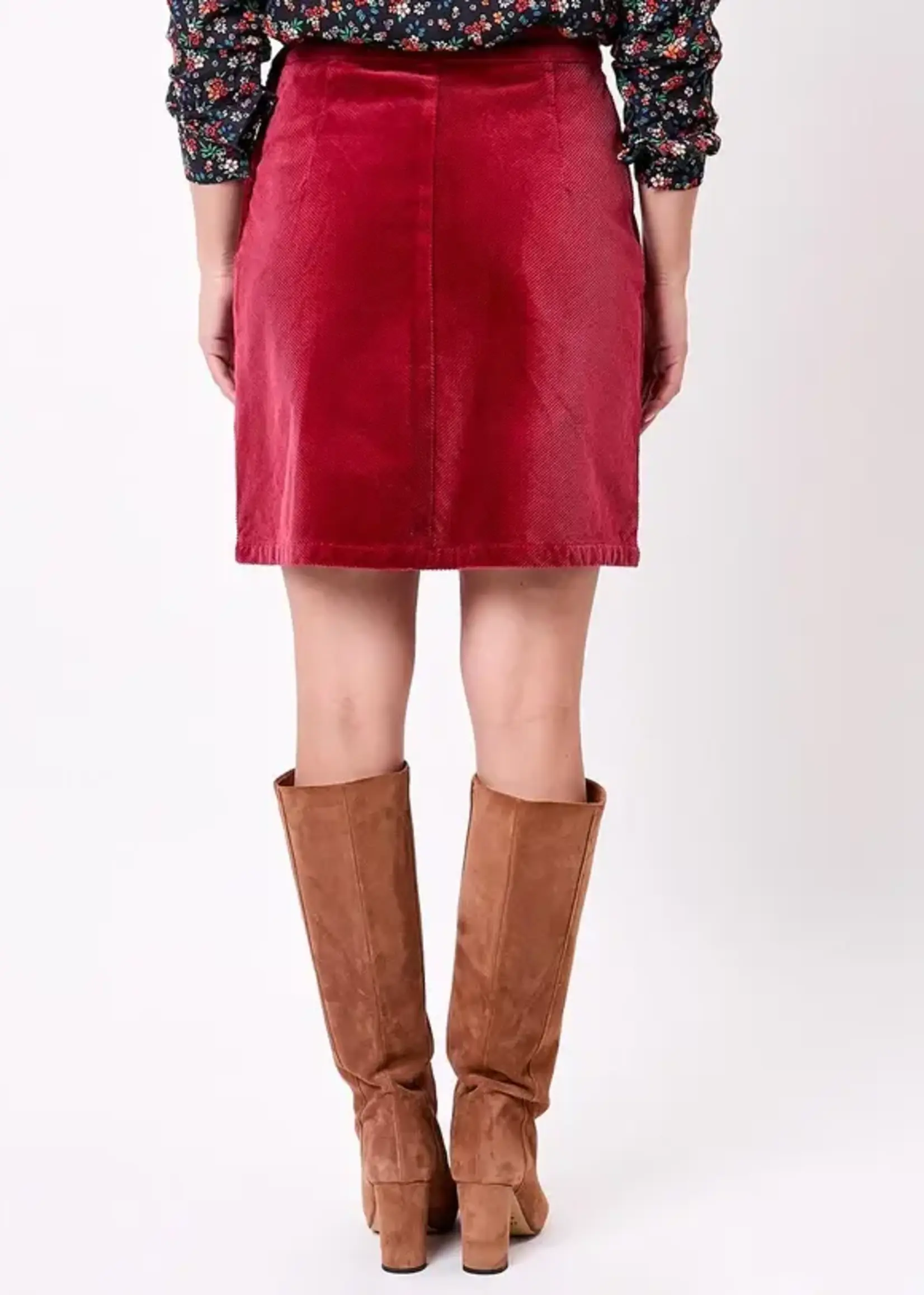 LA FIANCEE Mindy Skirt Rubis