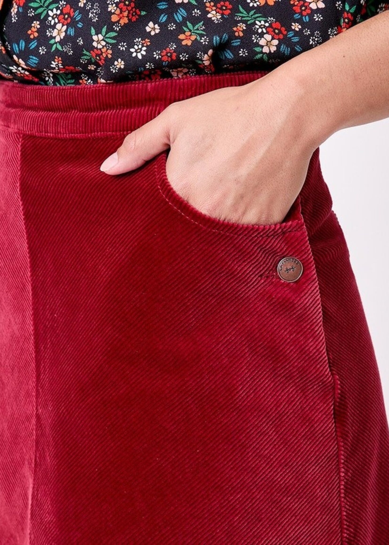 LA FIANCEE Mindy Skirt Rubis