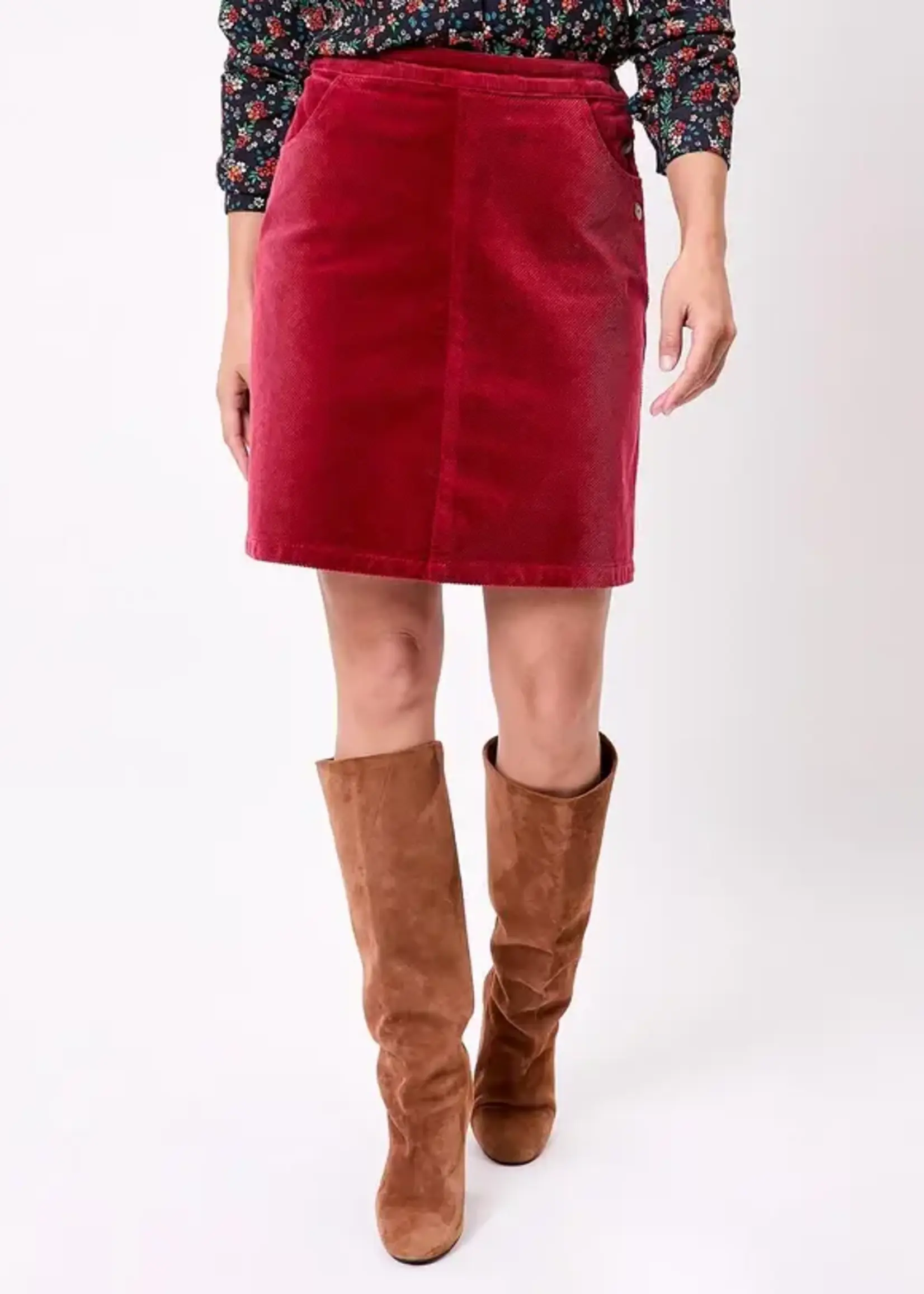LA FIANCEE Mindy Skirt Rubis