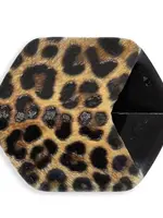Cubes Cube Brown Leopard, reliëf print