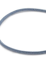 Cubes Ketting Jeans,1 lijn, lichtblauw Large