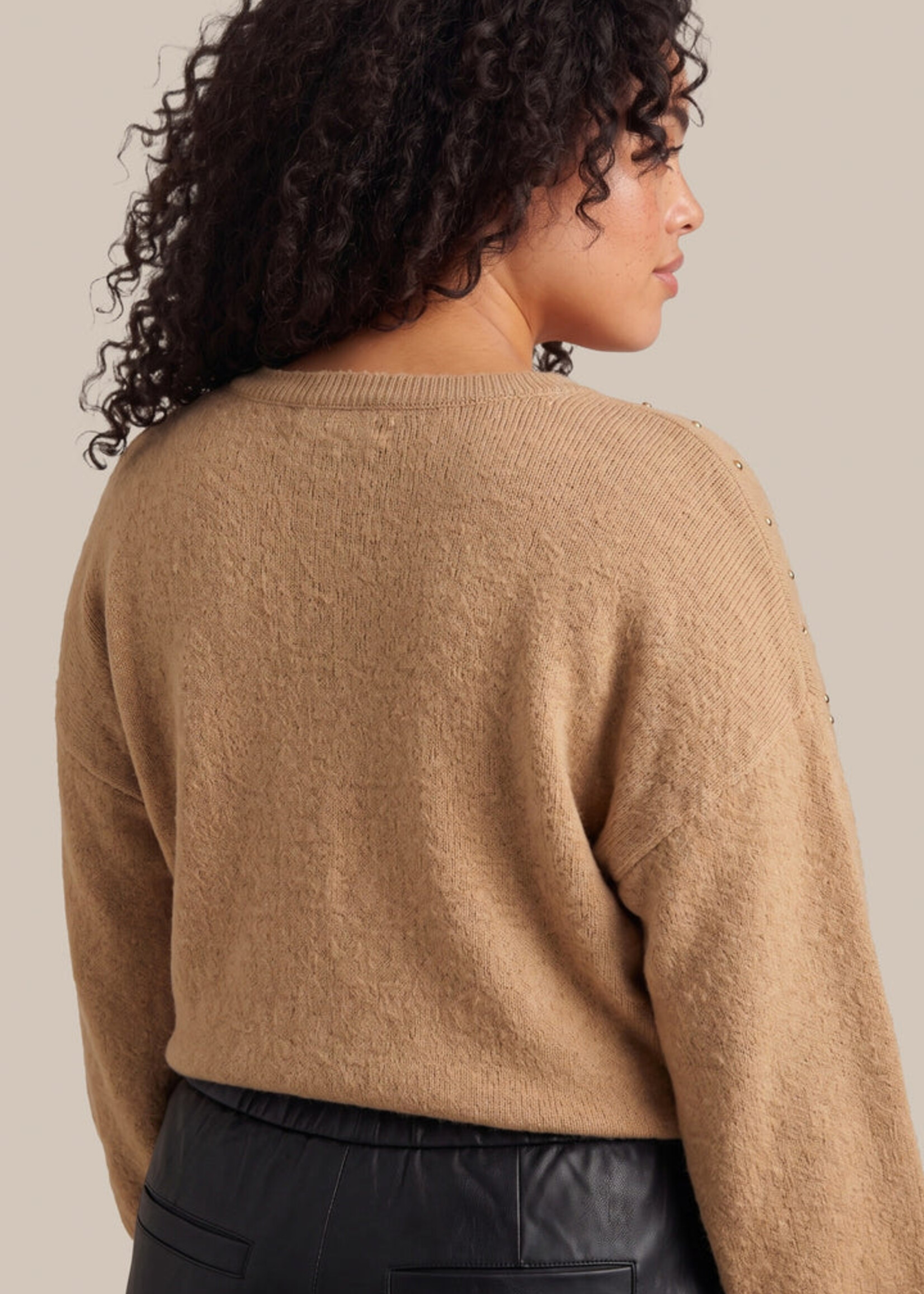 Exxcellent Dala Knit Pullover Brown Sugar