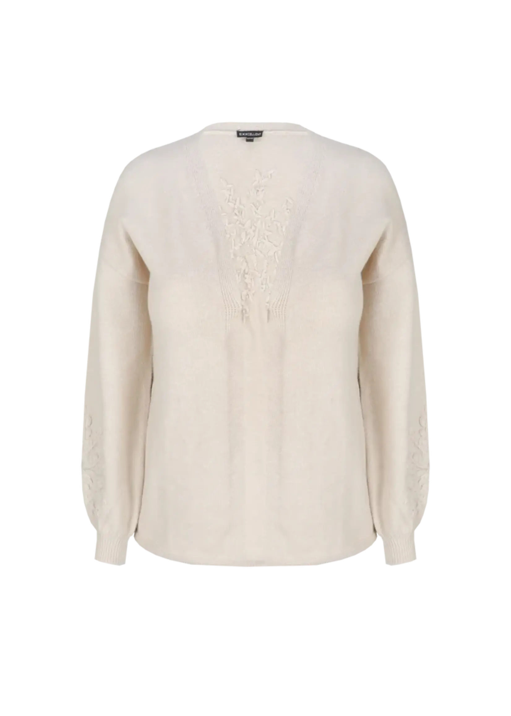 Exxcellent Vada Knit Cardigan Sand