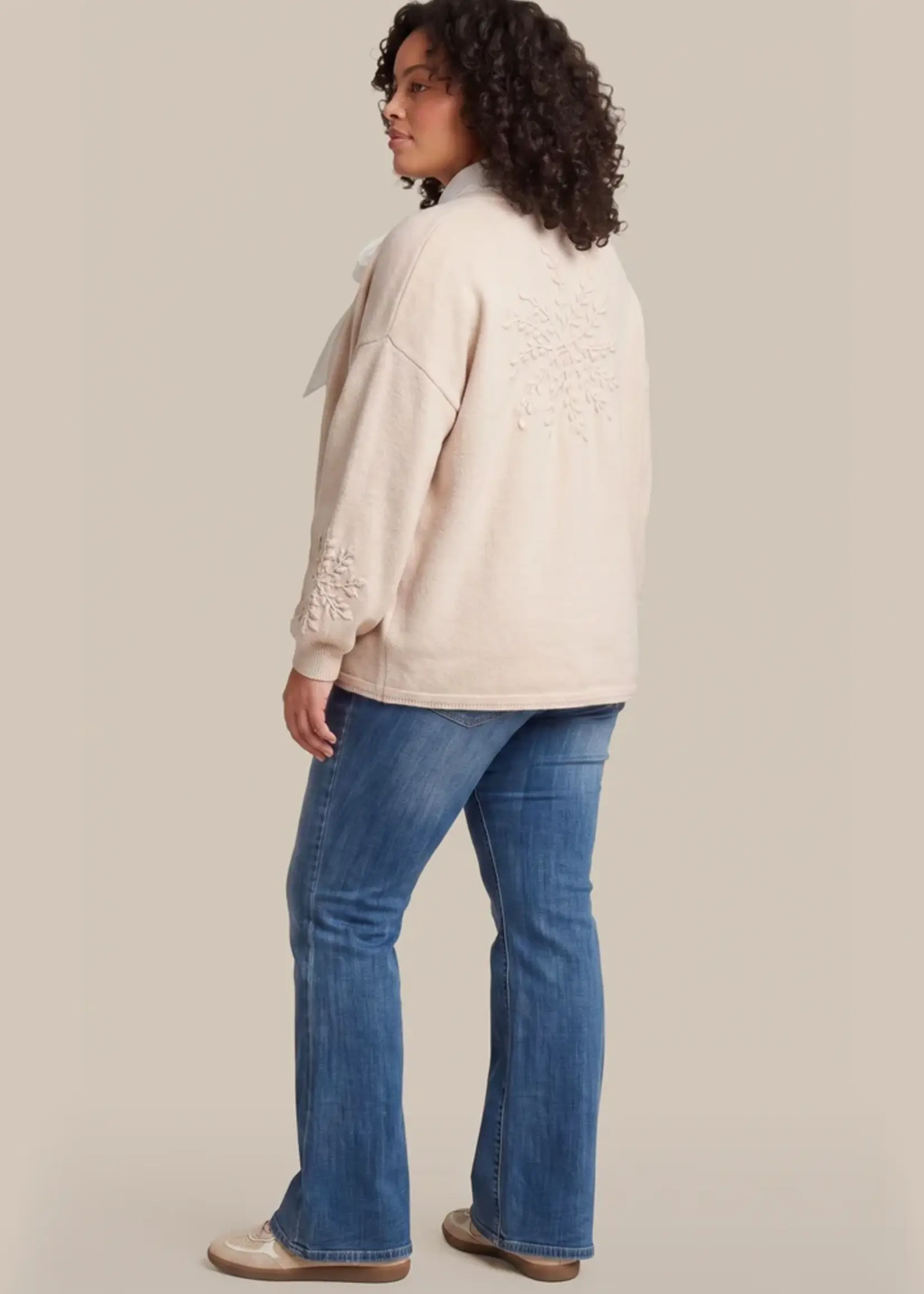 Exxcellent Vada Knit Cardigan Sand