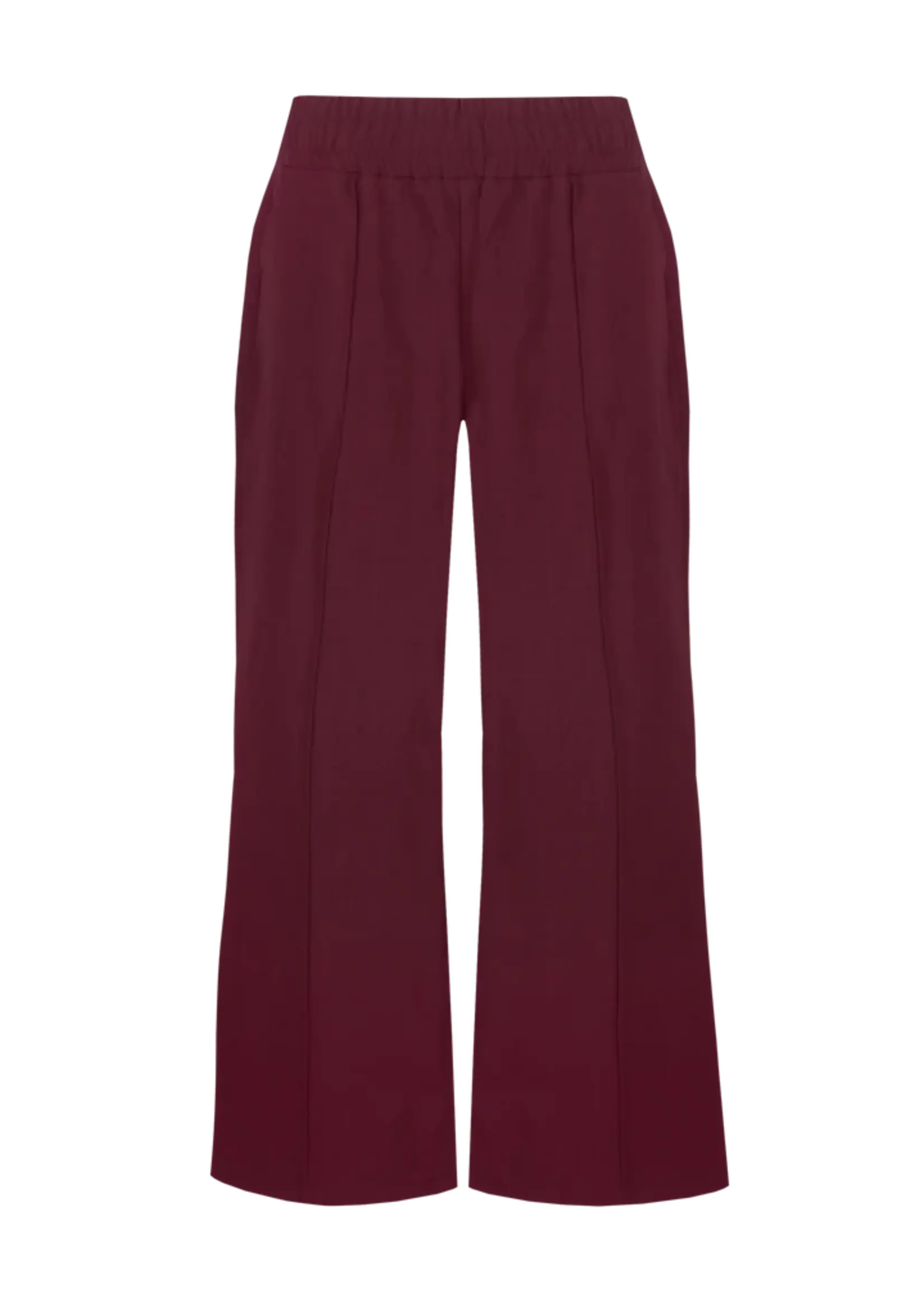 Exxcellent Mireya Pants Warm Aubergine