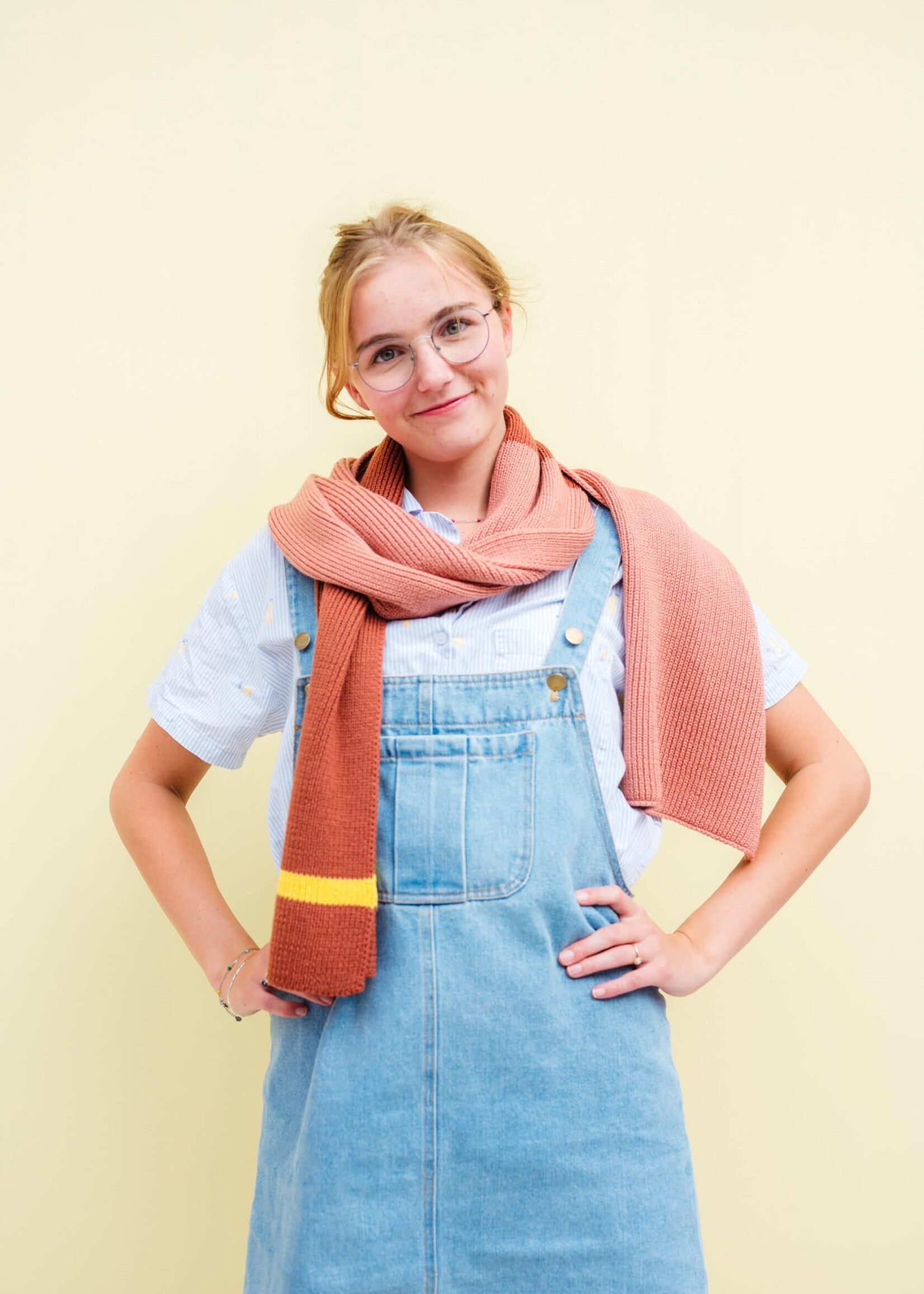 BONNIES BONNIES Merino XL sjaal Blush