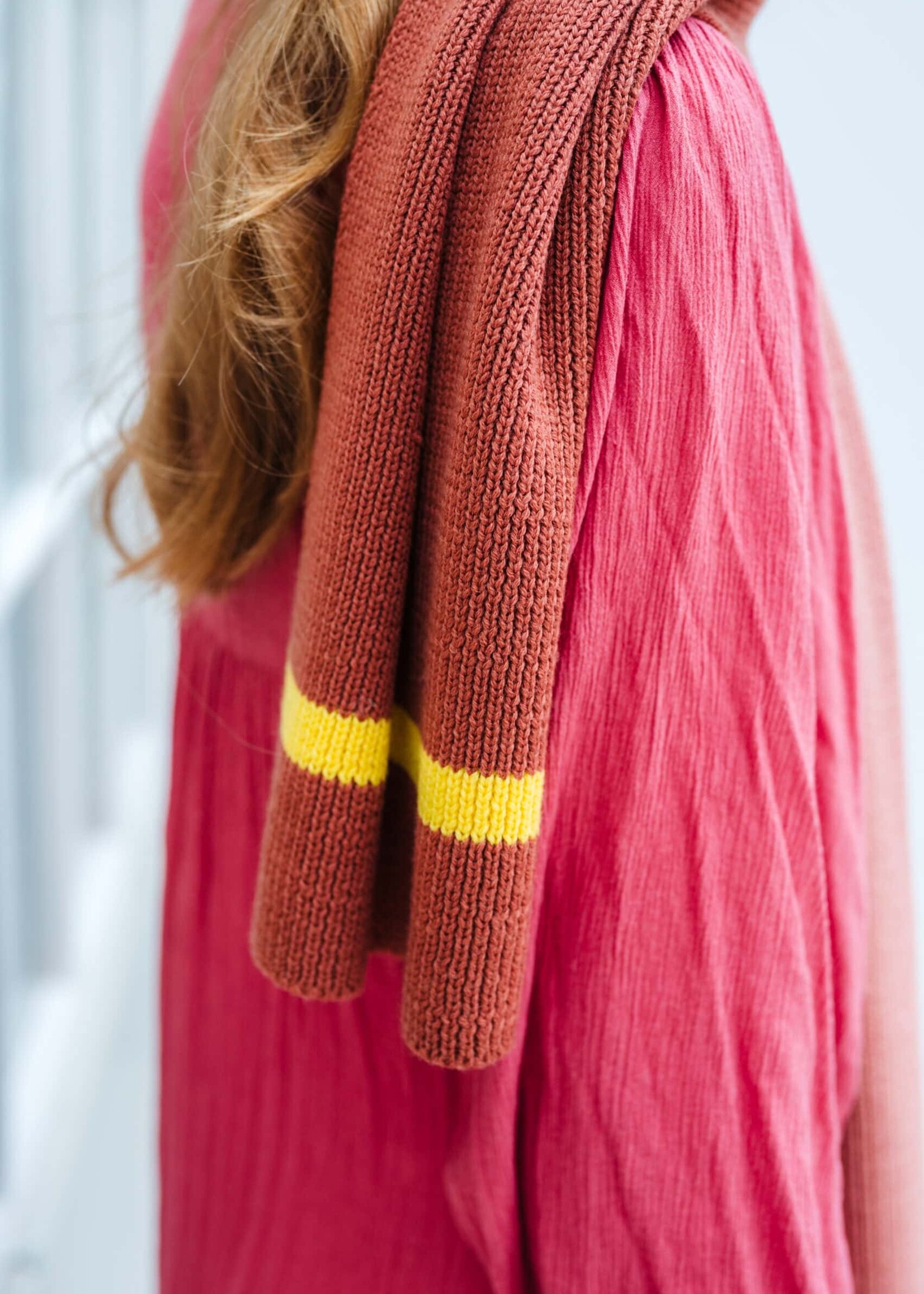 BONNIES BONNIES Merino XL sjaal Blush