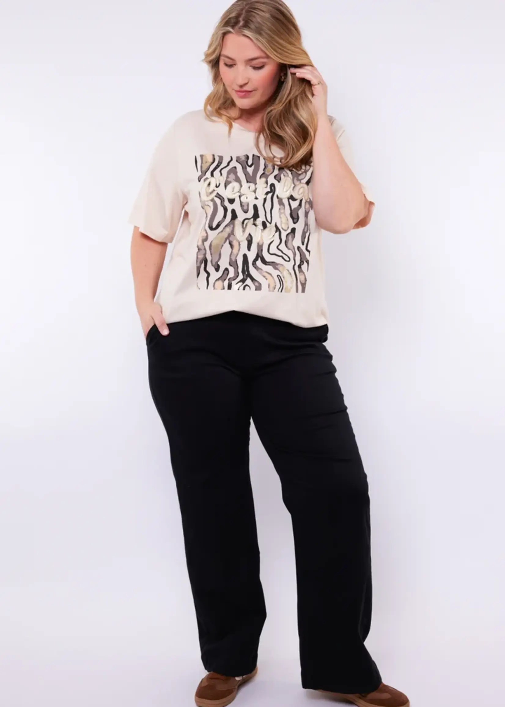 Exxcellent Mila Jeans Black