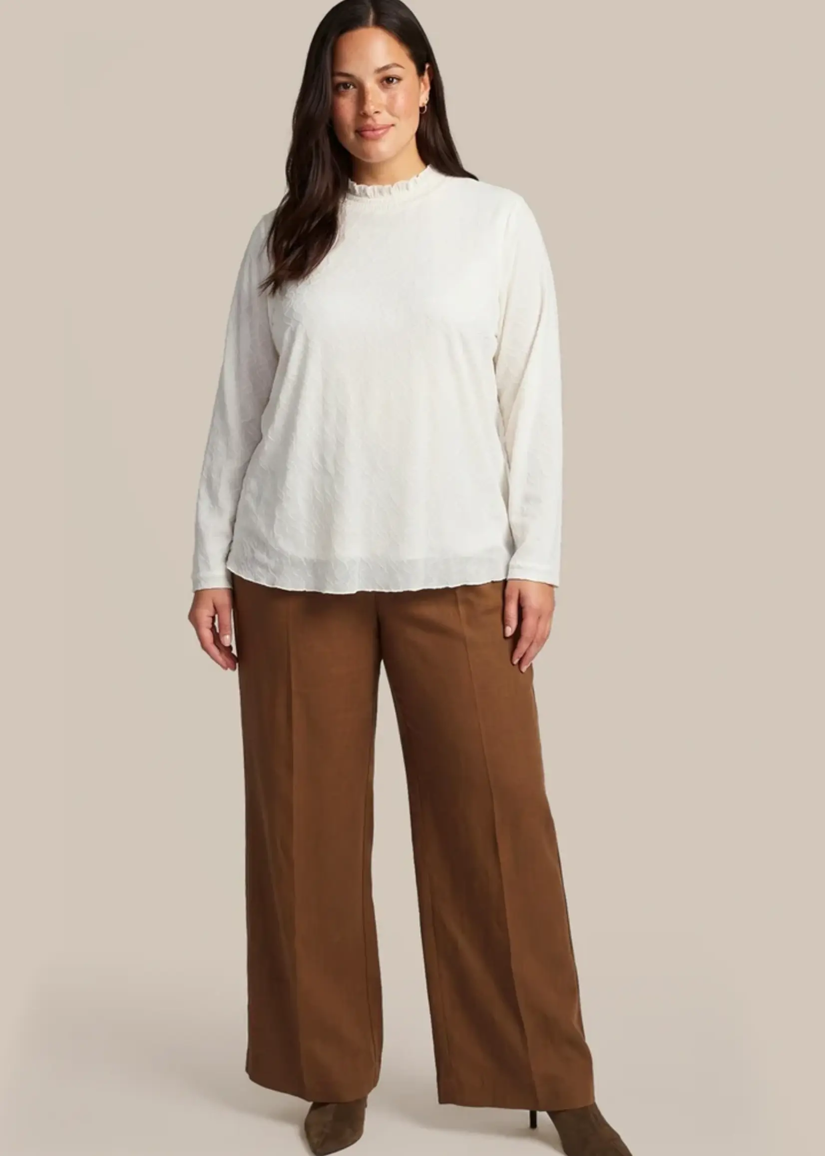 Exxcellent Mireya Pants Cappuccino