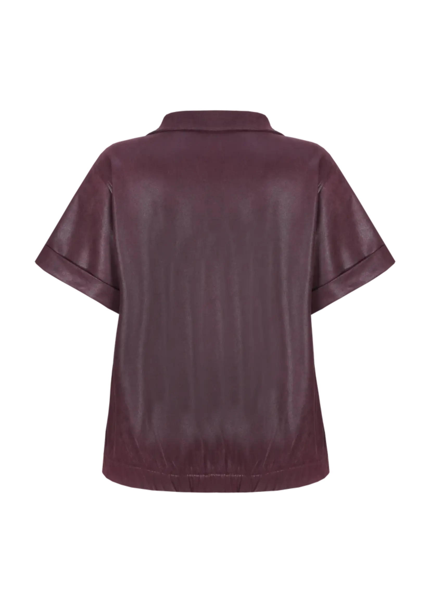 Exxcellent Ziniara Gilet Warm Aubergine