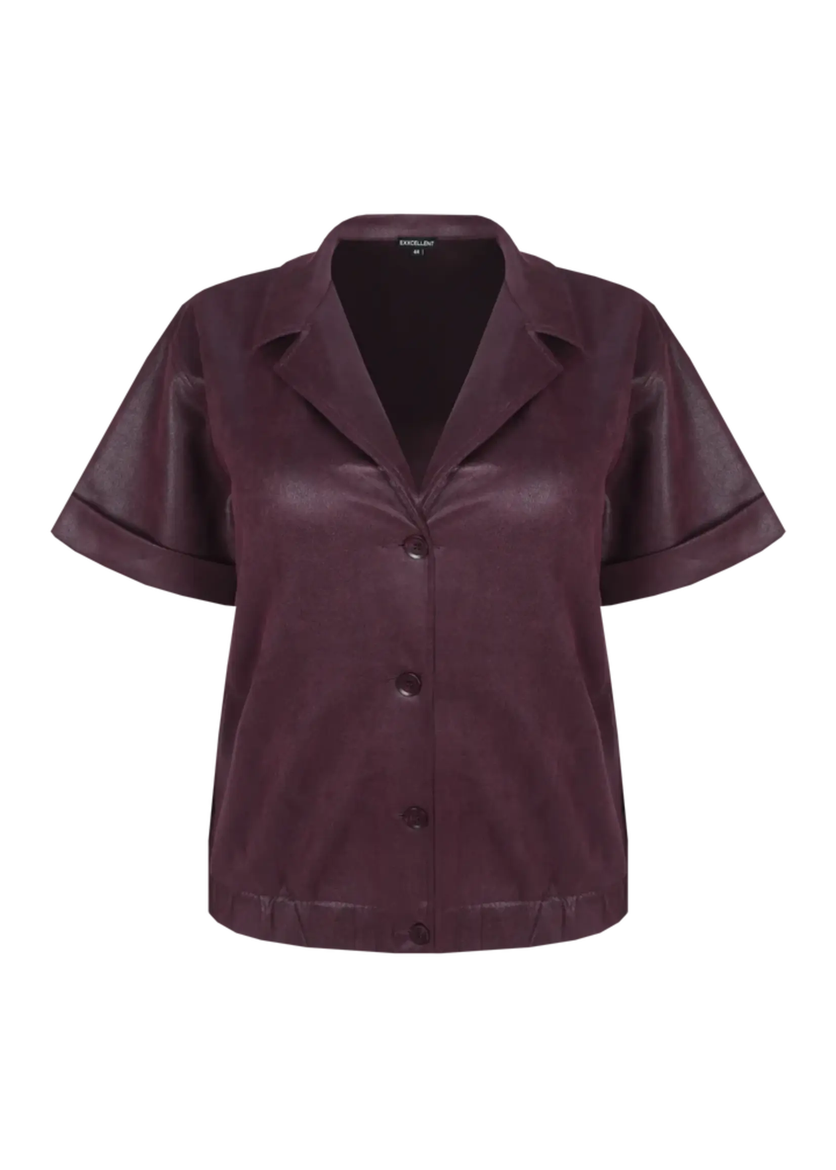 Exxcellent Ziniara Gilet Warm Aubergine