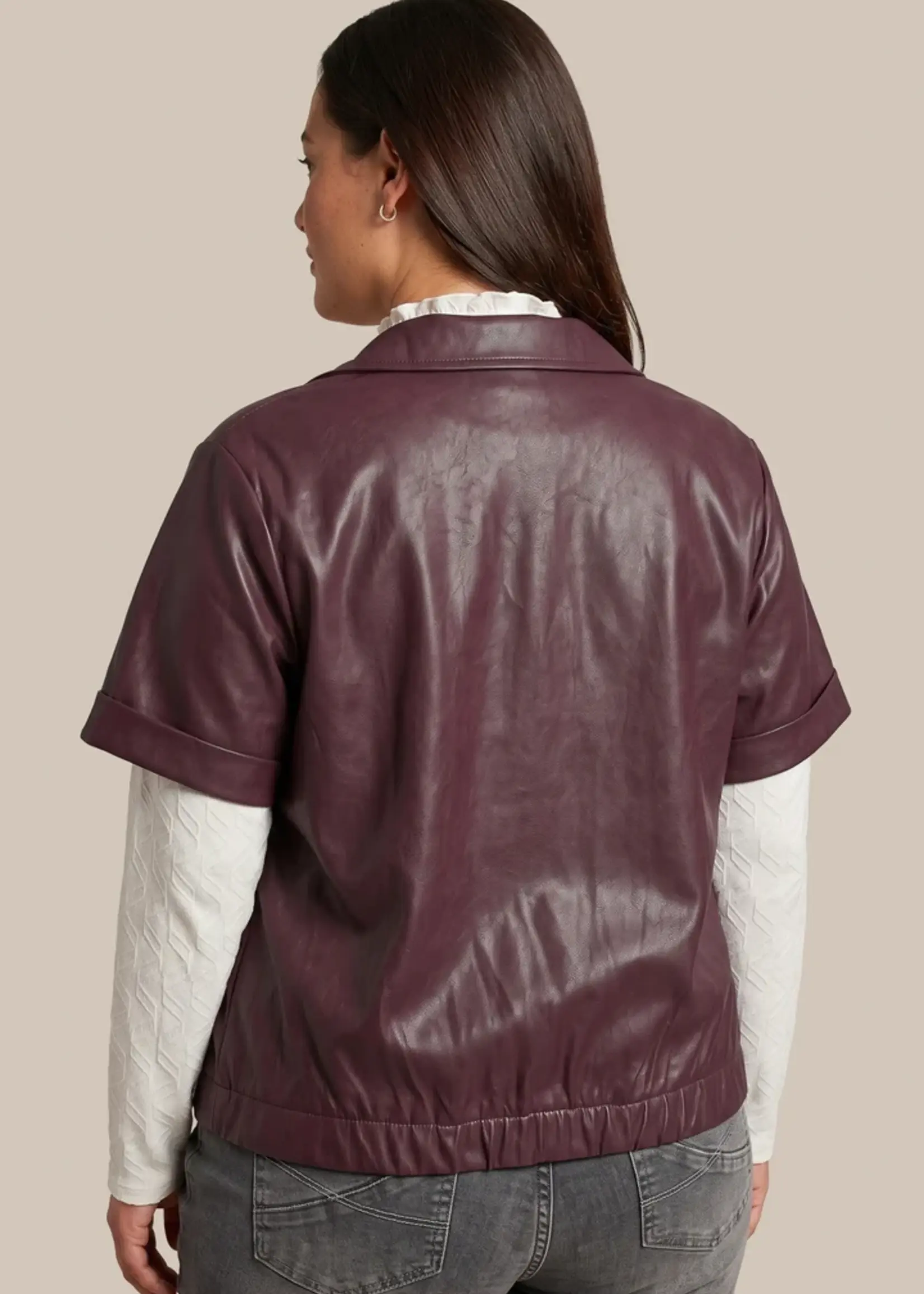 Exxcellent Ziniara Gilet Warm Aubergine