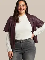Exxcellent Ziniara Gilet Warm Aubergine