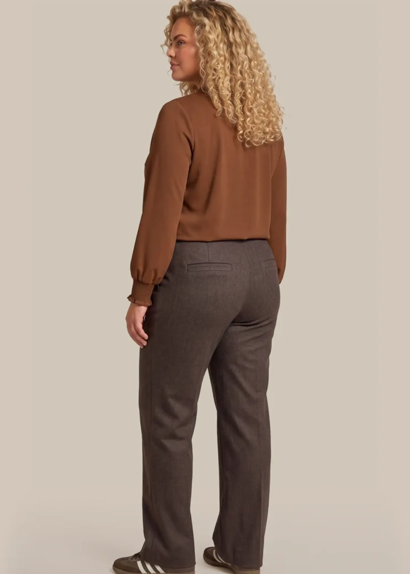 Exxcellent Catola Pants Cappuccino/Black