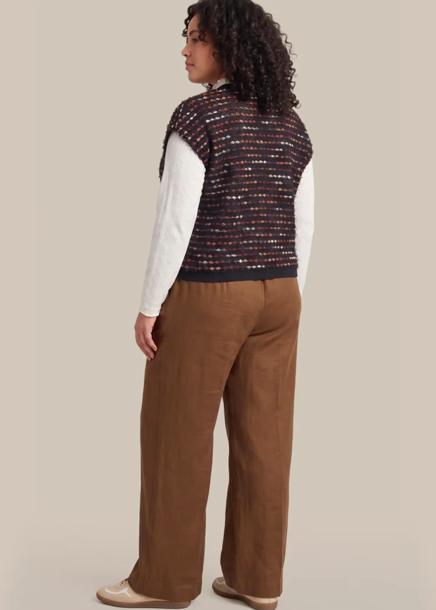 Exxcellent Eliny Cardigan Black/Cappuccino