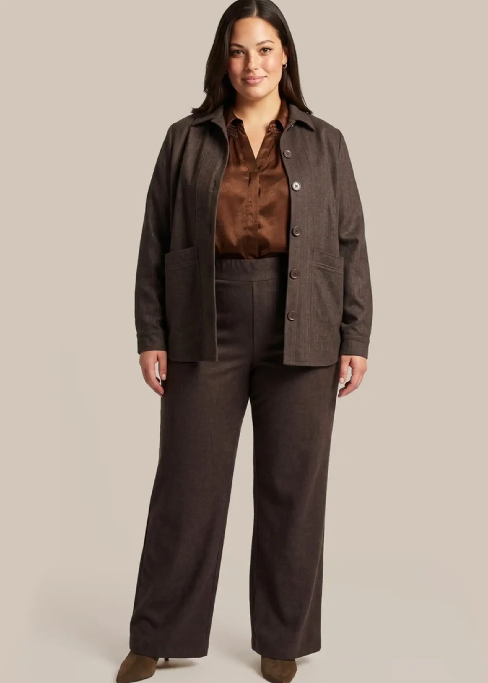 Exxcellent Sabina Jacket Cappuccino/Black