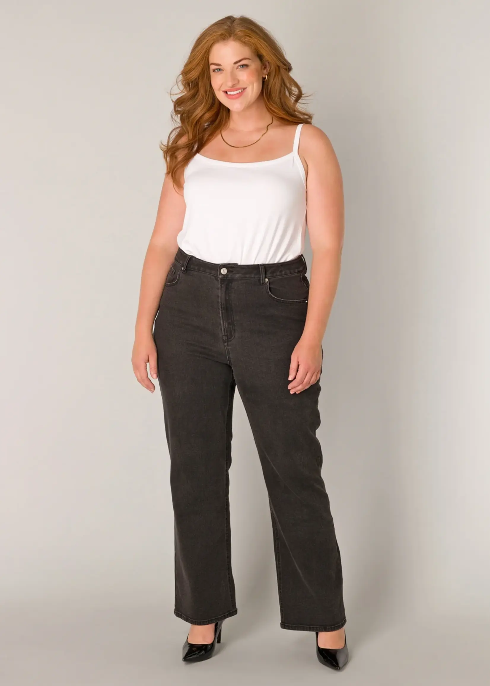 Base Level Curvy Amylia Black L 30