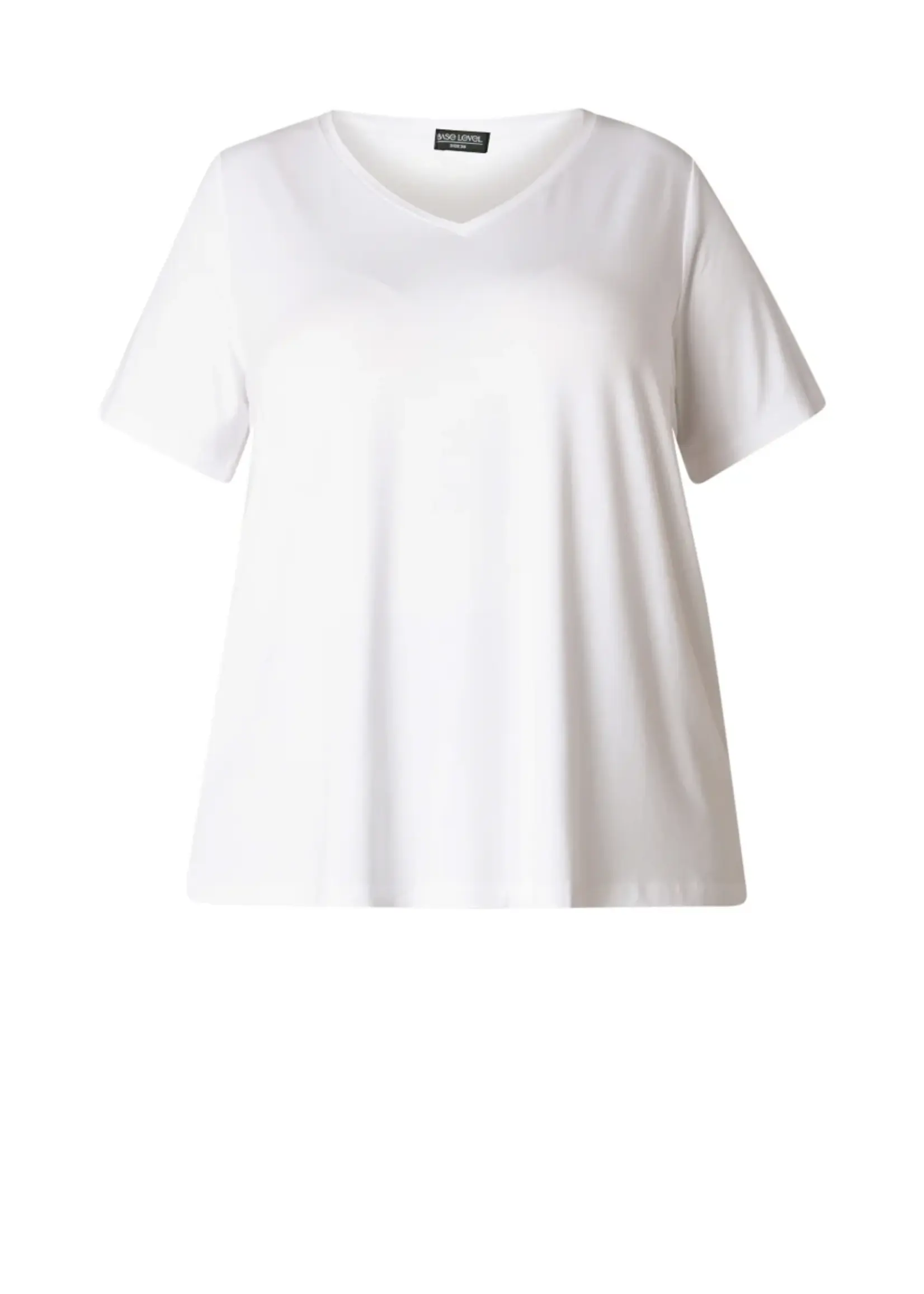 Base Level Curvy Alba White