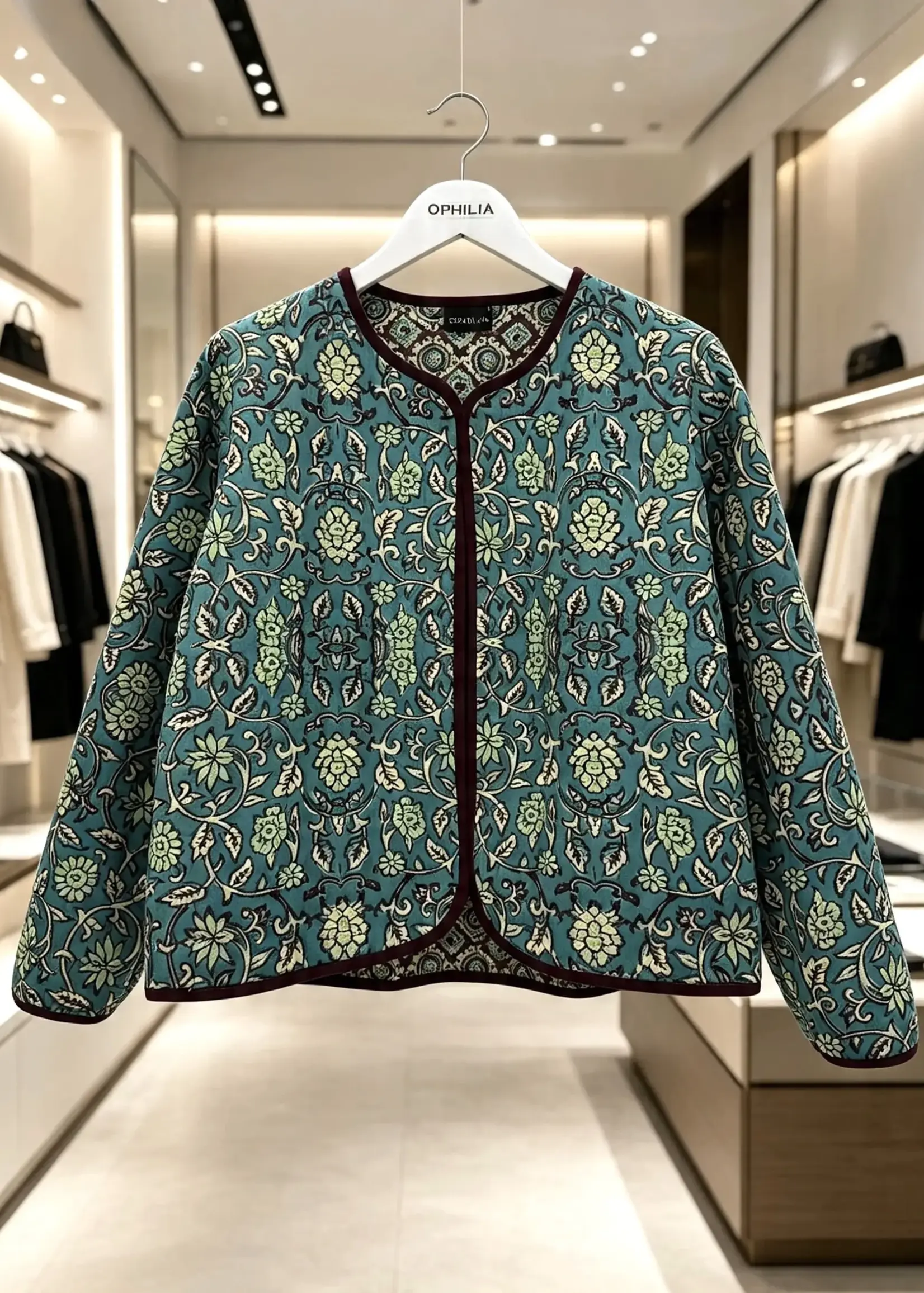 Ophilia Lieske flower velour