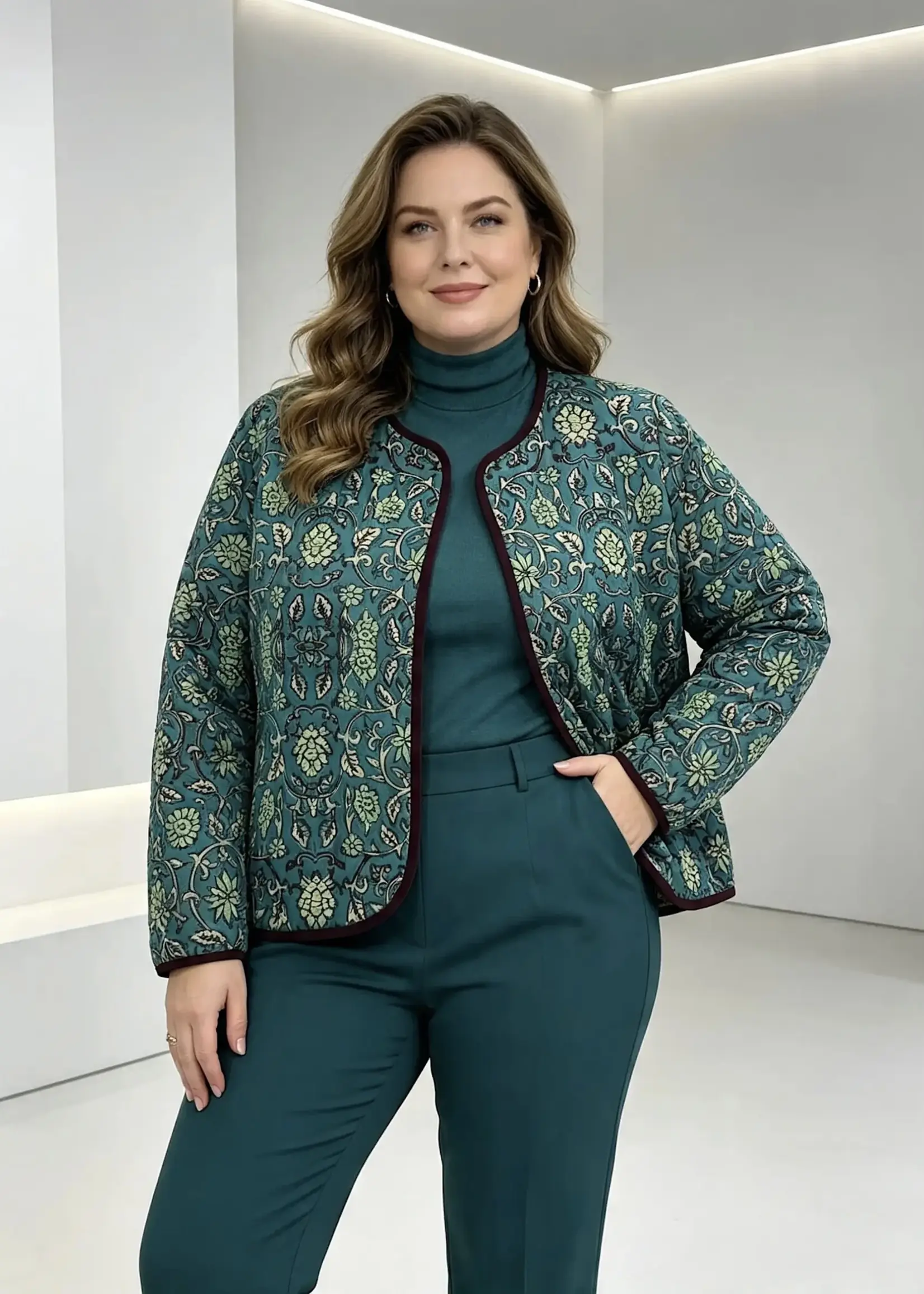 Ophilia Lieske flower velour