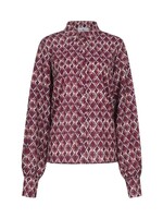 C&S The Label Laura Blouse Mulberry/Color Mix