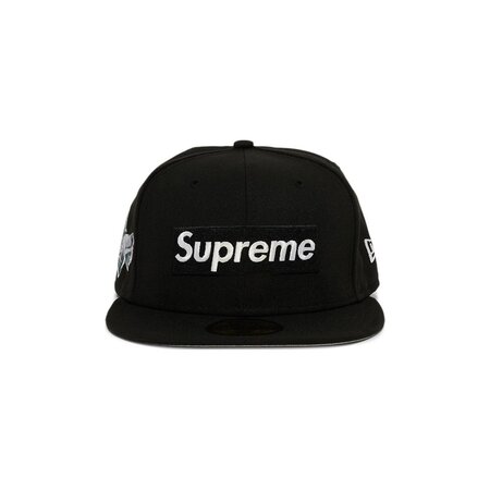 Supreme Money Box Logo New Era Cap - Black Edition - Family First