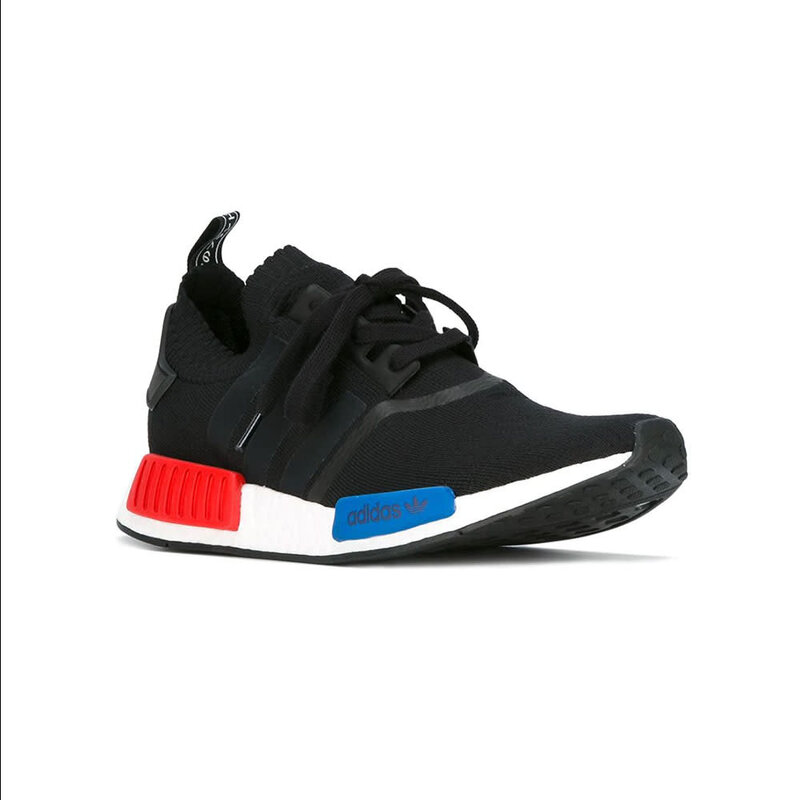 Adidas NMD R1 Core Black Lush Red - S79168