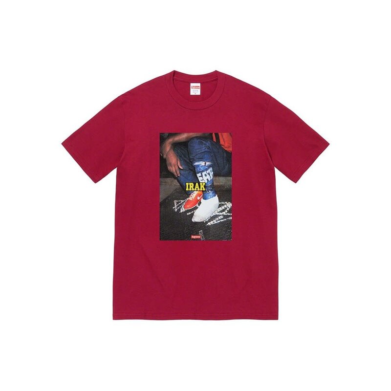 Supreme Irak Cast Tee - Red Edition