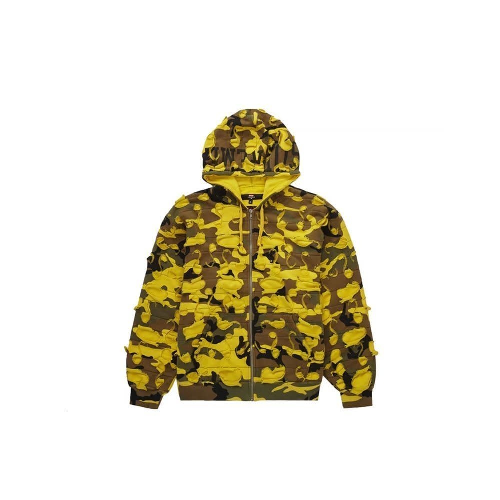 Supreme Griffin Camo Zip Up Hooded Sweatshirt - Family First 